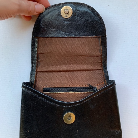 Vintage Unbranded Hardshell Leather Mini Backpack in Black - Picture 4 of 9